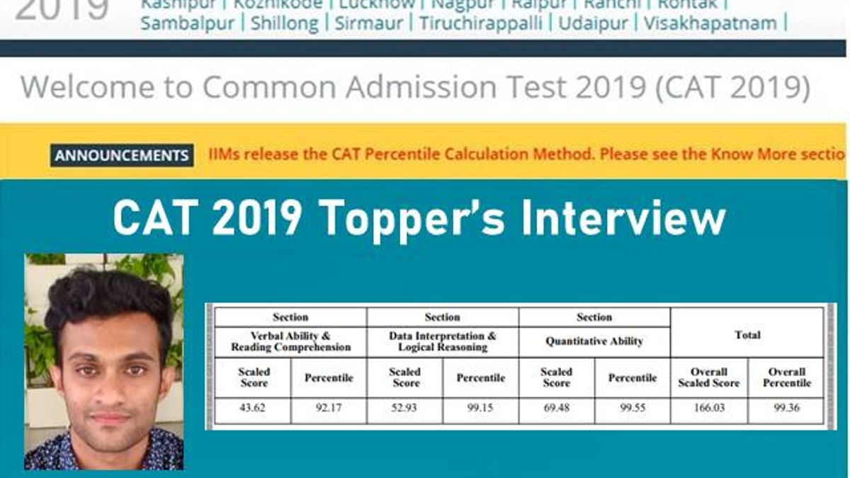 CAT 2019 Toppers Interview Shiva Garg